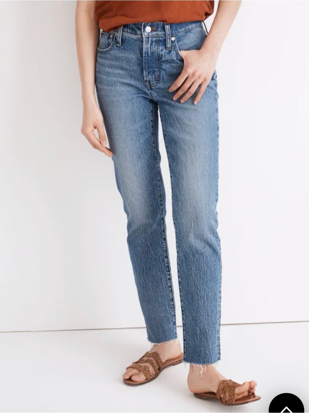 Madewell The Mid-Rise Perfect Vintage Jean in Enmore Wash